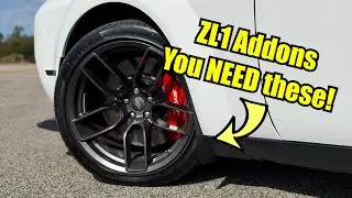 Защитные щитки ZL1 Addons Rock Guards на моём Challenger СПАСЛИ мою машину! Как установить! Насто...