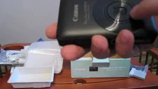 Canon Powershot SD 780 IS - Unboxing