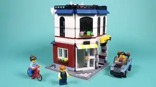 Lego Auto Repair Shop Assembly Animation - Lego Creator 31026 Stop Motion Build
