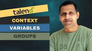 Talend Open Studio - Context Variables and Groups