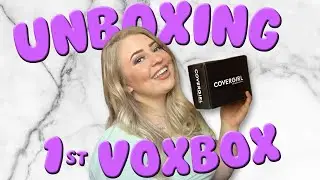 I GOT  A VOXBOX FROM INFLUENSTER?! | Unboxing, review, and try on