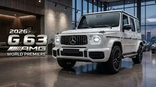 2026 Mercedes-AMG G 63 BLACK & White 🔥 V8 Luxury Beast Review | $200K Power SUV