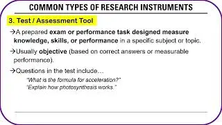 Research_ Part 1_ The Research Instrument
