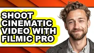 How to Shoot Cinematic Video with Filmic Pro (only Way)