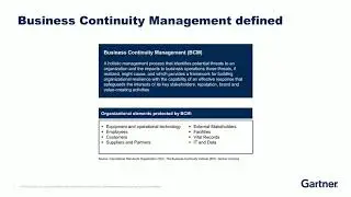 Understanding Business Continuity and Disaster Recovery Ian Beale
