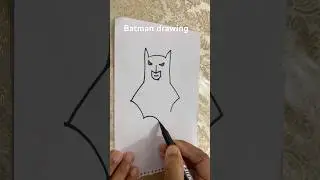 Easy batman drawing # Batman # drawing #drawing easy# art# shorts # artist