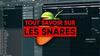 LES SNARES SUR FL STUDIO (Tutoriel D&eacute;butant)