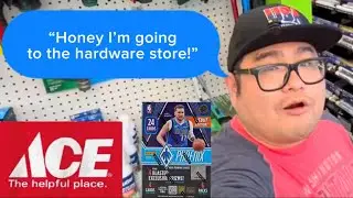 Vlogging The Hobby @ Ace Hardware - Ripping Retail Wax of 2023-24 Panini Phoenix Basketball 🏀