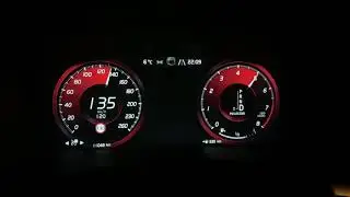 Volvo S60 T5 250HP R-Design Polestar Engineered 0-205 KMH acceleration (2020)