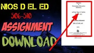 Nios dled assignment 506-510 download from official website