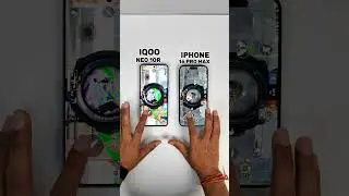 IQOO NEO 10R 🆚 IPHONE 16 PRO MAX ll SHOCKING RESULT 😮 #shorts #shortfeed #trending