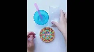 DIY Mosaic Coaster Kit for Kids &ndash; Get Creative! #shorts