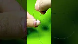 Fishing knot skills two fishing line #fishing #shorts