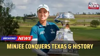 Minjee Lee Wins 2025 Women&rsquo;s PGA in Emotional, Historic Fashion! । USA NEWS TODAY