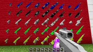 Minecraft: MrCrayfish's Gun Mod (9+ Guns) Amazing Weapons