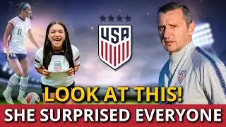 😦LOOK AT THIS! SHE SURPRISED EVERYONE! USA WOMEN'S NATIONAL TEAM NEWS