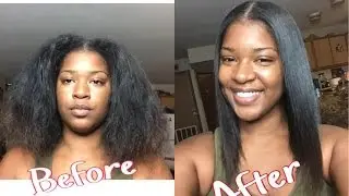Night Routine: How To Maintain Straight Natural Hair