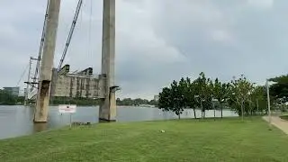 Another view for Putrajaya Monorail Suspension Bridge