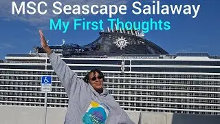 Hey Guys It's Cruise Day And I'm On MSC Seascape (I Know Right)) #sailaway