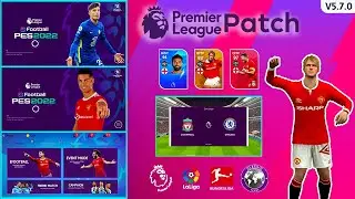 Premier League Patch for Pes 2021 Mobile (v5.7.0) By Snow Broken | All EPL Teams, Classic Retro Kits