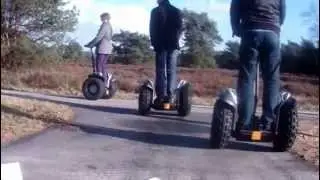 SEGWAY X2 het leukste vervoermiddel voor een tour over de veluwe