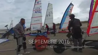 Championnat d'Europe de Char à voile 2016 (résumé du dimanche 25 septembre 2016)