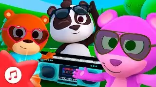 El Pasito del Osito 🐼 CANCIONES DEL ZOO 🐵 Canciones Infantiles  | El Reino Infantil