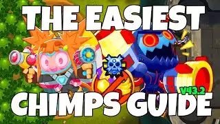 [BTD6] Dark Castle CHIMPS Black Border w/ Rosalia & The Anti-Bloon