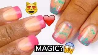 MAGIC NAIL ART?? 😱😻💖🌈  | Creativenailart x Madam Glam