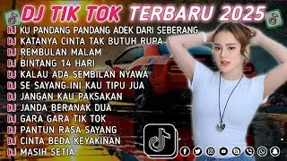 DJ TIKTOK TERBARU 2025 || DJ CINTA DARI SEBERANG 🎵 DJ KATANYA CINTA TAK BUTUH RUPA 🎵 FULL ALBUM❗❗