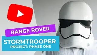 Range Rover Stormtrooper Project, Phase One Paint