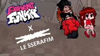 Le Sserafim x FridayNightFunkin 🤚🗿✋️😱 SPAGHETTI song #FNF#LeSserafim#FridayNightFunkin#fnfmobile 