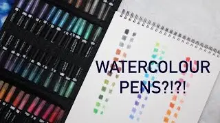 Docraft Artiste 36 Pack Watercolour Pens Review!!!