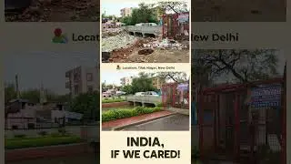 From Dumping Ground to Green Corner &mdash; Tilak Nagar, Delhi 🇮🇳