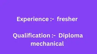 Diploma mechanical engineer fresher jobs in BhiWadi , nearby,#hiring #placement #jobs #consultant 