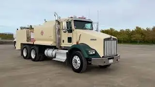 (DMV) 2009 KENWORTH T800 Fuel/Lube Truck