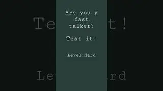 Are you a fast talker? Try it! #shawnmendes #test #talking #theresnothingholdinmeback