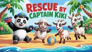 Resque by captain kiki ll New kids cartoon video ll🎠 Magic Toy Land Journey | Kids Animated Story