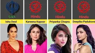 🙋Bollywood Actress Caste & Religion | Comparison Video🤫🙏&hearts;️