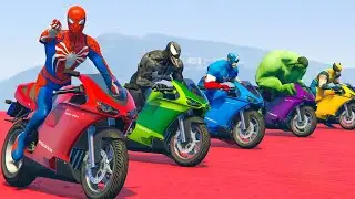 الرجل العنكبوت انقاذ باتمان Spider-Man Rescue batman vs iron man vs venom funny Game GTA 5 superhero