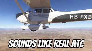 Relaxing Takeoff with AI ATC | C172 MSFS 2024 Cockpit View