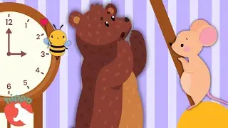Hickory Dickory Dock 🐭 | Counting & Clock Song for Kids | Nursery Rhymes | Hippo