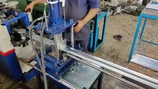 ROLLING SHUTTER STRIP MAKING MACHINE  MO 9850937771