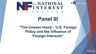 Human Rights and U.S. Foreign Policy - Panel III