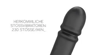 Push it Anal Vibrator with a Thrust Function by Sweet Smile