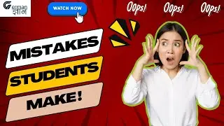 😱 Avoid These Common Mistakes When Learning German! 🇩🇪  | @GermanGyan by Nidhi Jain  🛑✋