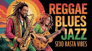 Midnight Ocean Sax 🌙 | Smooth Reggae Flow That's Trending Now 💙 #musikreggae  #nightchill