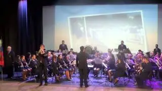 Banda da Sociedade Filarmónica Recreio Alverquense em 8 de Dezembro de 2014
