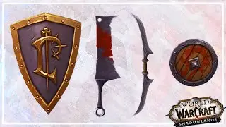 NEW Player Experience Weapon Transmog In-game Preview | Shadowlands Beta