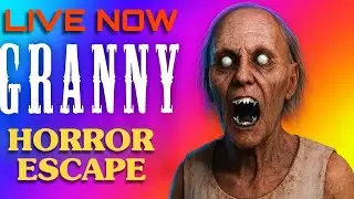 Live 🔴 Granny escape together | Horror House ☠ Full escape gameplay 🔥